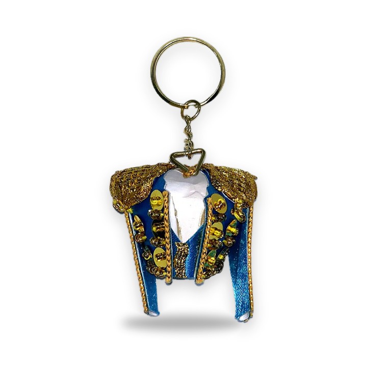 Llavero de chaquetilla de torero hecho a mano – vista 5