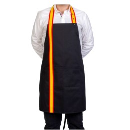 Tablier de cuisine bavette et short drapeau espagnol, Souvenirs Espagne