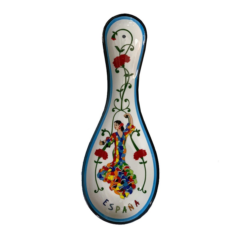 Apoya cucharas Flamenca souvenir de España compra online