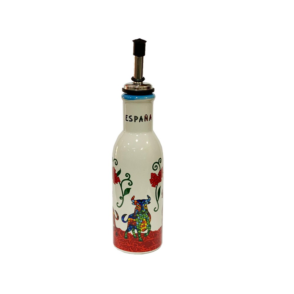 Oil bottle Trencadis "Bull"