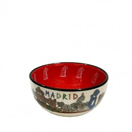 Small ceramic bowl  monuments of the City of "Madrid"