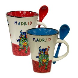 "El Toro" Mug with spoon