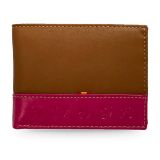 Men's Ubrique leather wallet with fuchsia ranch brands – view 2