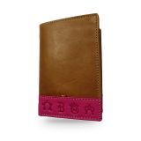Men's Ubrique leather wallet with fuchsia ranch brands and card slots – view 6