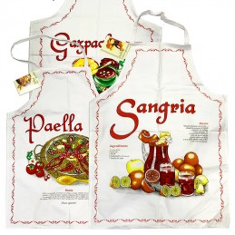 Spanish gastronomy apron