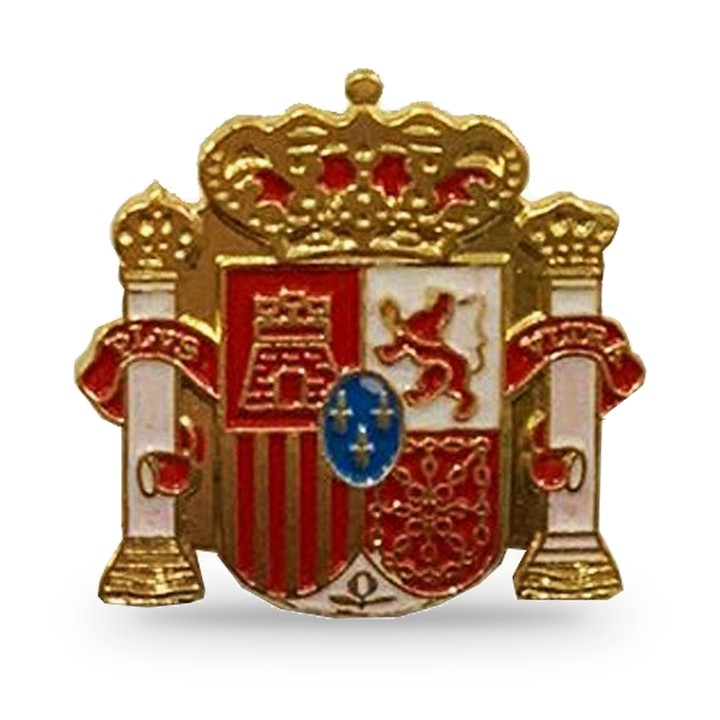Pin do escudo de Espanha – vista 2