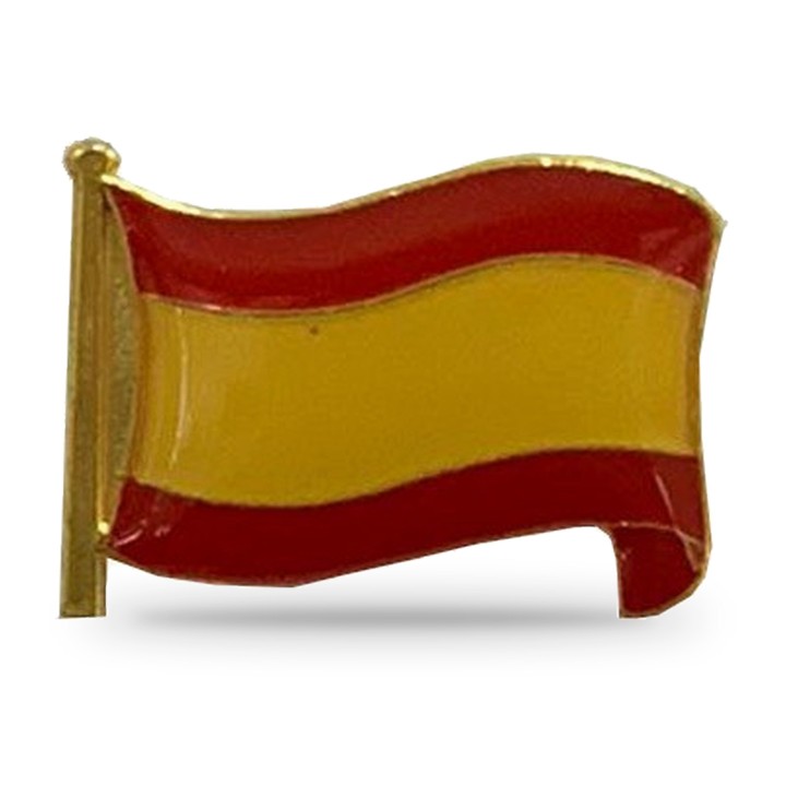 Pin da bandeira de Espanha – vista 2