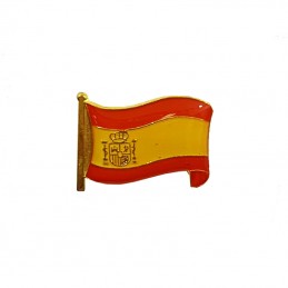 Pins Bandera España escudo