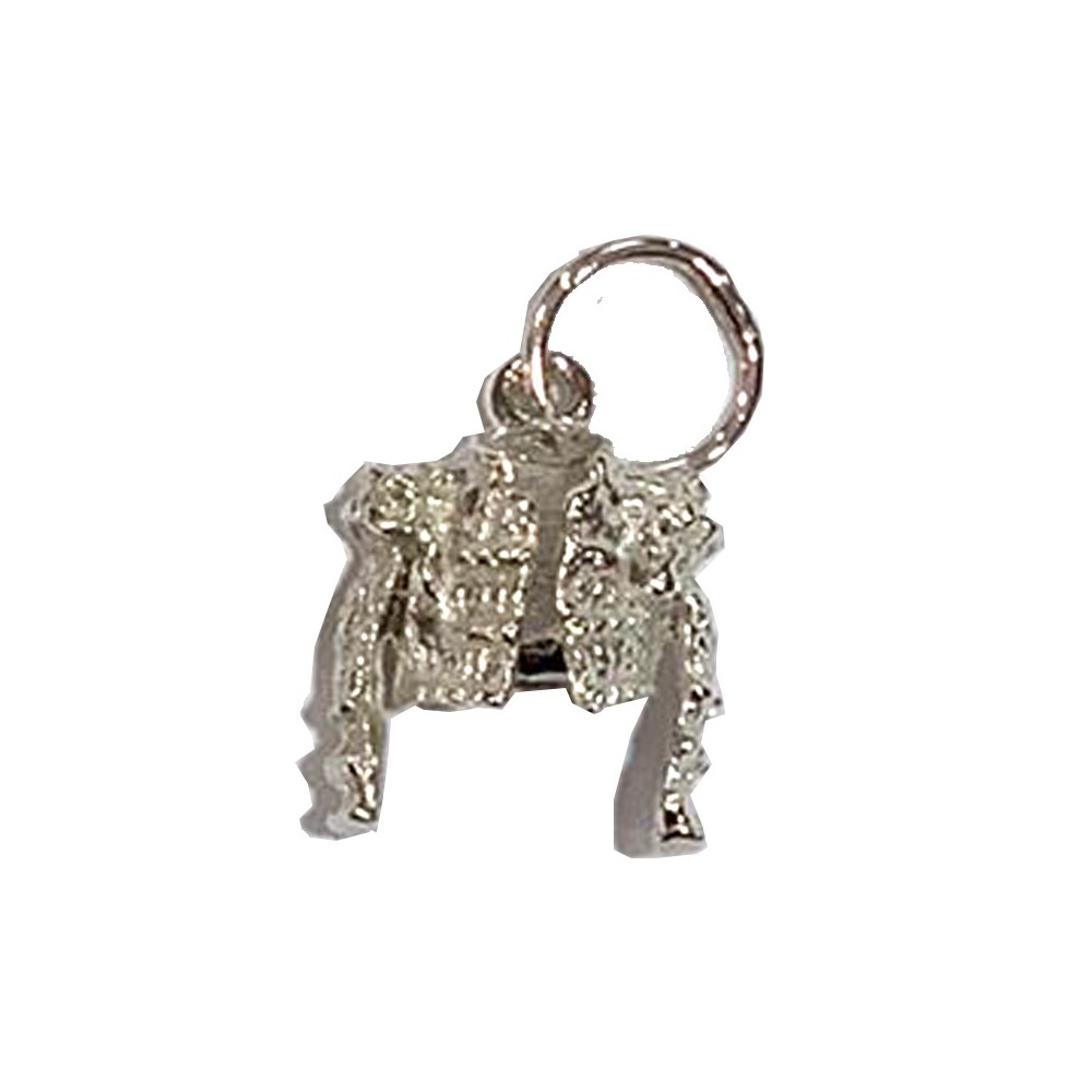 Taurine silver pendant "jacket" (chaquetilla)