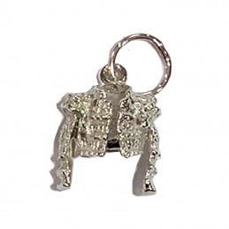 Taurine silver pendant "jacket" (chaquetilla)