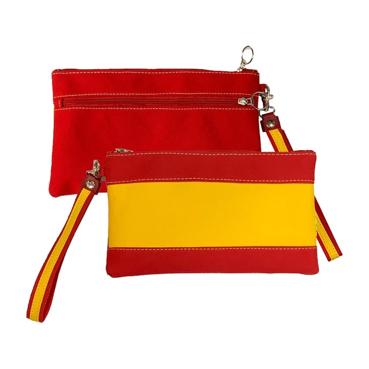 Pochette o clutch con bandiera spagnola – vista 3