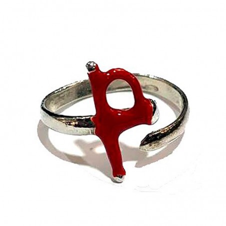 Bullfighting ring, rapier model in sterling silver