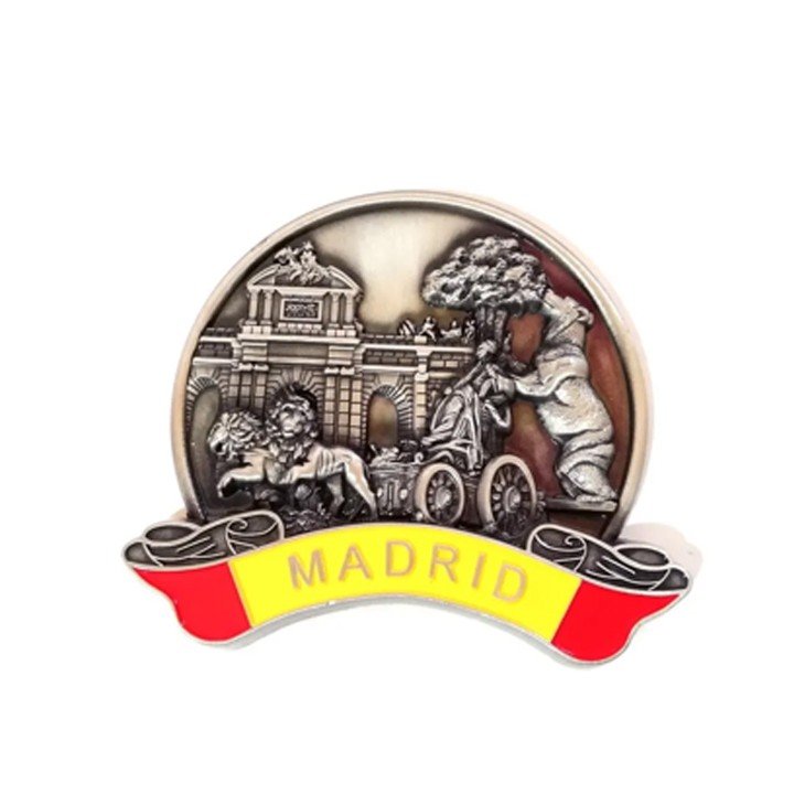 Magnet Madrid en métal – vue 2