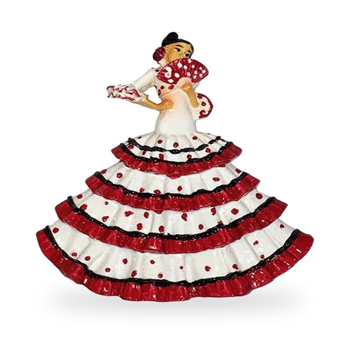 Kühlschrankmagnet Flamencotänzerin, Modell 9