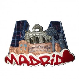 Imán Collage Monumentos Madrid-resina-1