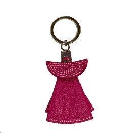 Llavero taurino de capote de piel