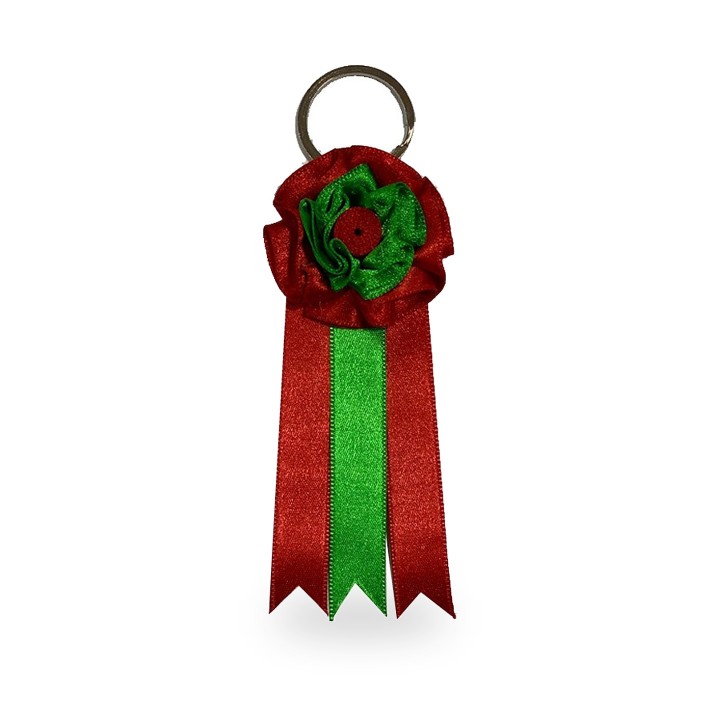Divisa de ganadería taurina mediana de 8 x 22 cm en cinta de raso – vista 29