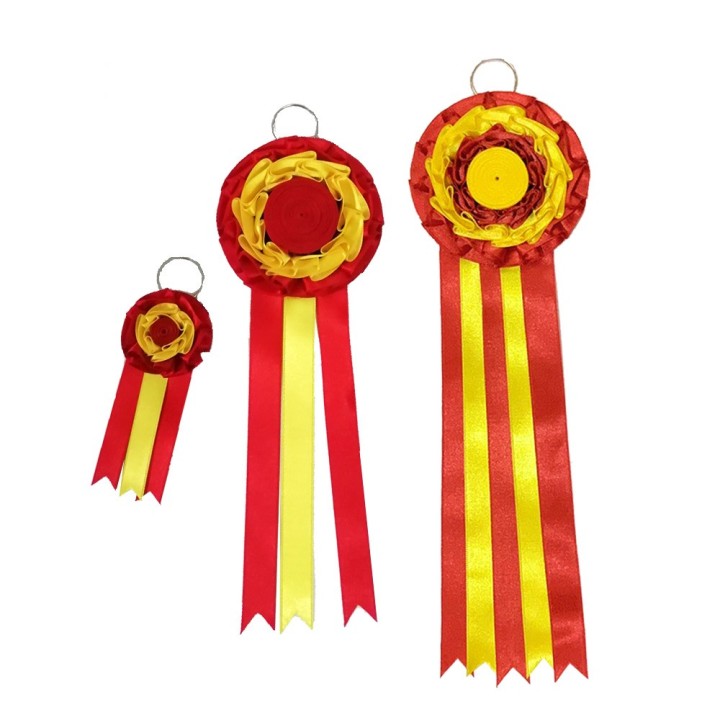 Cocarde de ganadería taurine de taille moyenne (divisa taille moyenne) pour collection et décoration