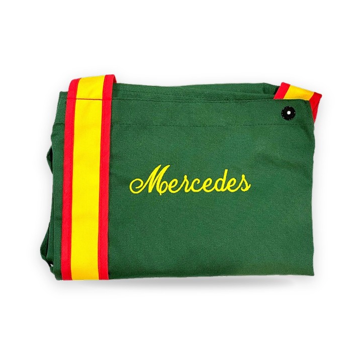 Delantal con peto Bandera de España personalizado – vista 16
