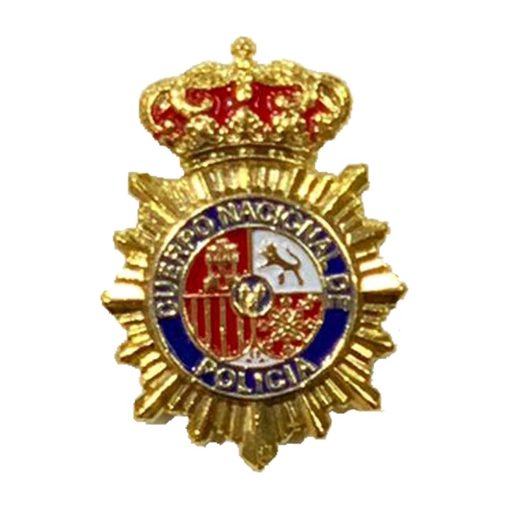 Pin da Policía Nacional de Espanha – vista 2