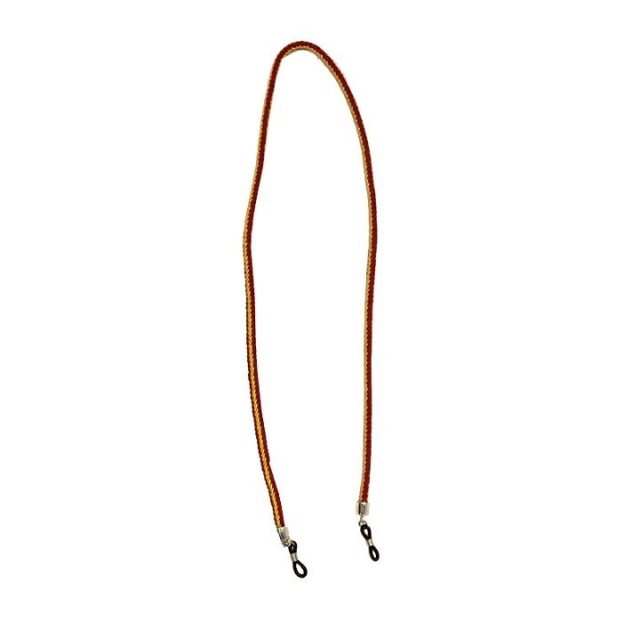 Reading glasses cord with "Flag of Spain"