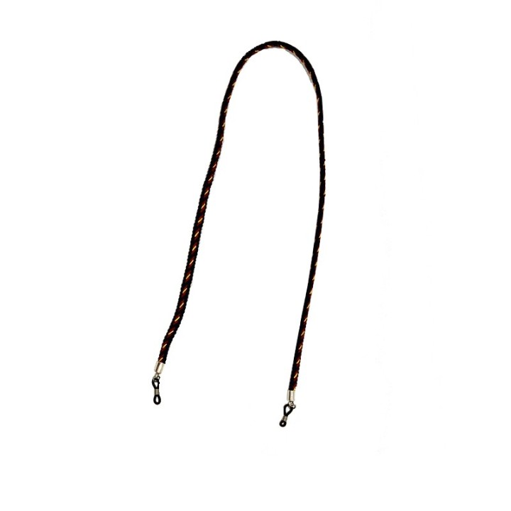 Cordon torsadé pour lunettes aux couleurs du drapeau espagnol, attache-lunettes souvenir