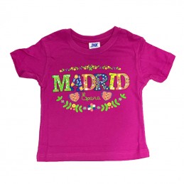 Kids T-shirt "Madrid Flowers"