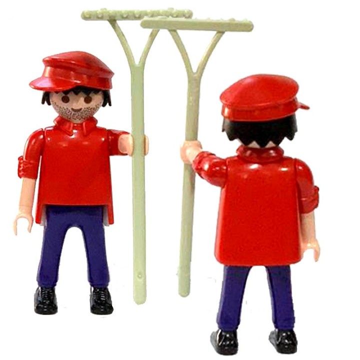 Juguetes infantiles taurinos I Muñeco arenero clicks playmobil