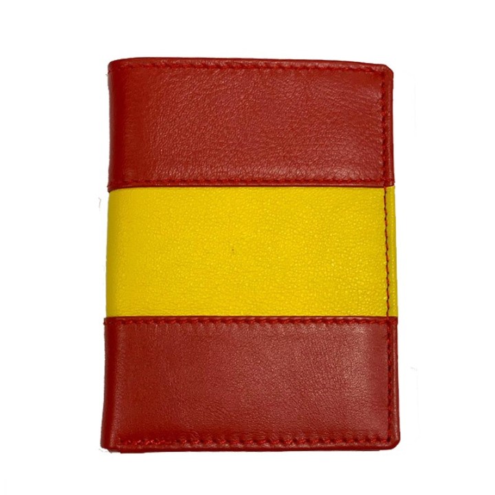 Cartera de hombre Bandera de España vertical