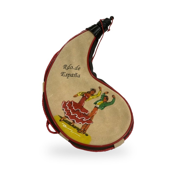 Borraccia per vino (bota) souvenir della Spagna da 1 litro, torero o ballerina