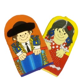 Gants de cuisine torero ou flamenca