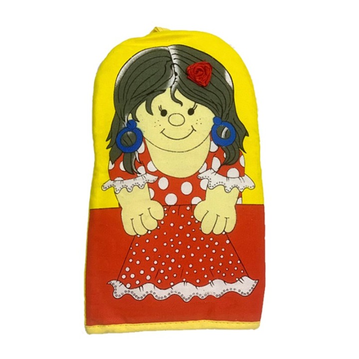 Flamenco dancer and matador oven mitts