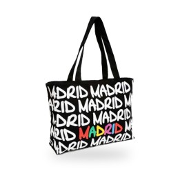 Mala Robin Ruth Madrid em algodão com letras – vista 4