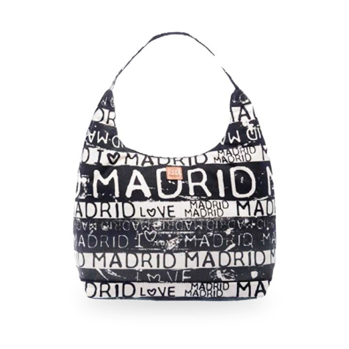 Mala gôndola I Love Madrid da Robin Ruth, em algodão