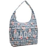 Sac gondole fleurs Madrid de Robin Ruth, coloris bleu