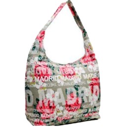 Borsa a gondola a fiori Madrid di Robin Ruth, 47 x 31 cm