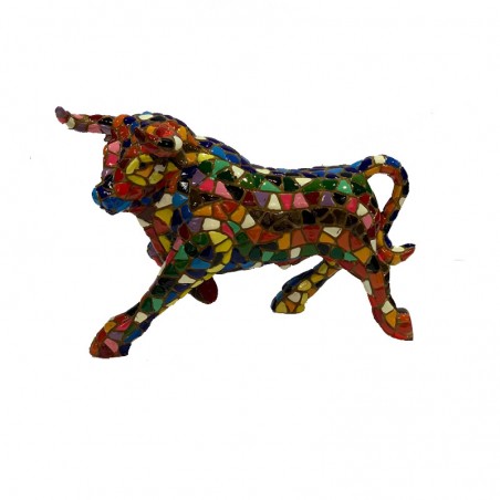 Barcino multicolored mosaic bull