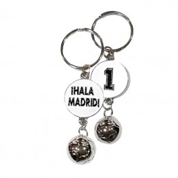 Keychain with Spain Soccer motifs Real Madrid