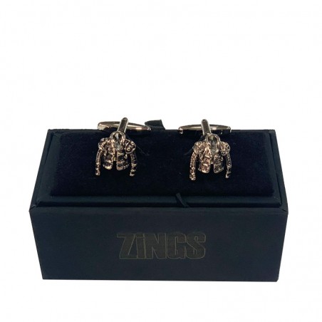 Bullfighter Jacket rhodium Cufflinks