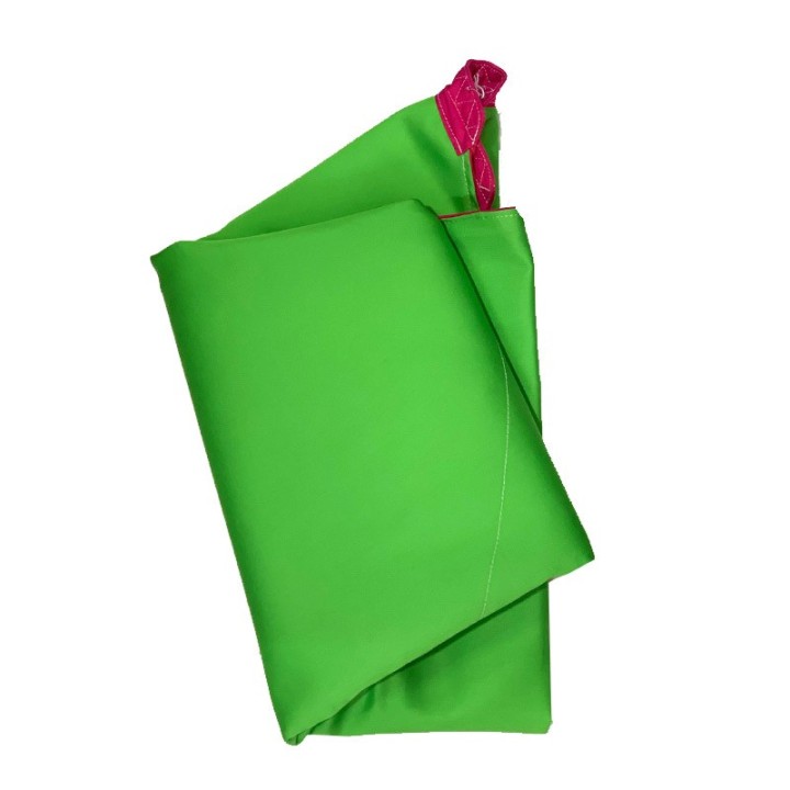Capote Fucsia y Verde Junior personalizado