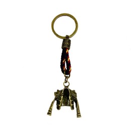 Llavero cobre Chaquetilla de Torero azul bandera