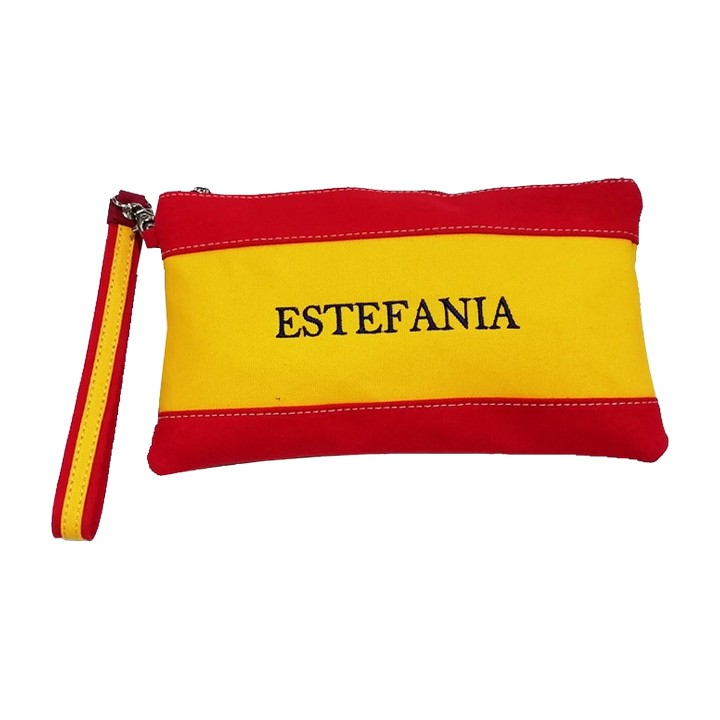 Carteira de mão bandeira de Espanha personalizada – vista 9