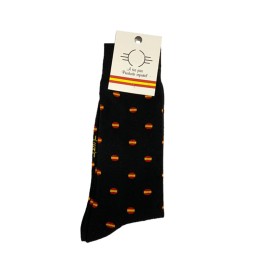 Socks "Flag of Spain" colour black