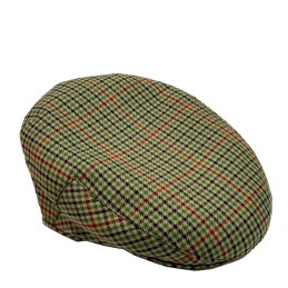 Casquette plate campagne tweed