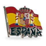 Magnet drapeau espagnol, modèle 7