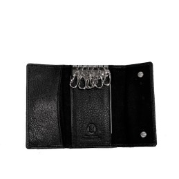 Leather keychain "Flag of Spain"