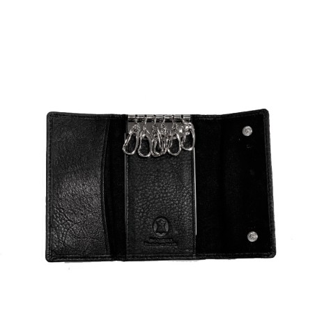 Leather keychain "Flag of Spain"