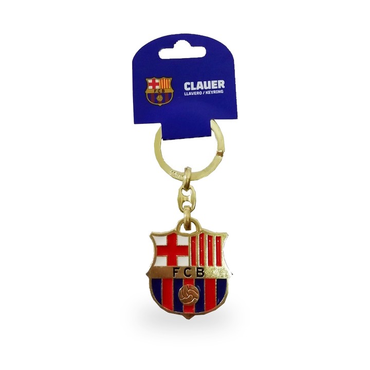 Offizieller FC Barcelona Schlüsselanhänger aus Metall – Ansicht 2