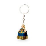 Velázquez Menina keyring with blue dress