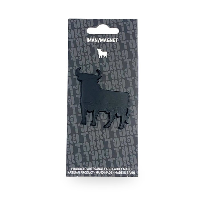 Magnet Osborne-Stier aus schwarzem Metall, offizielles Produkt
